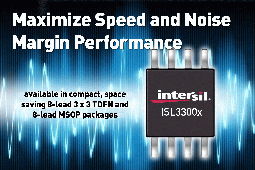Intersil雙通道雙向I2C總線緩沖IC 賦能網絡服務器與ATCA設計，最大化速度與噪聲裕量